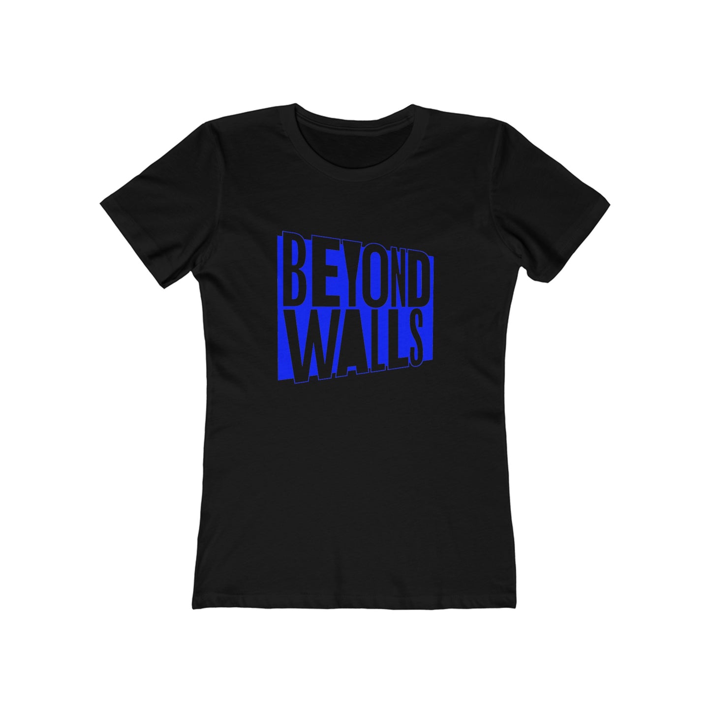 Premium Tee for Women - BLUE Logo