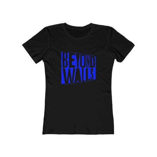 Premium Tee for Women - BLUE Logo