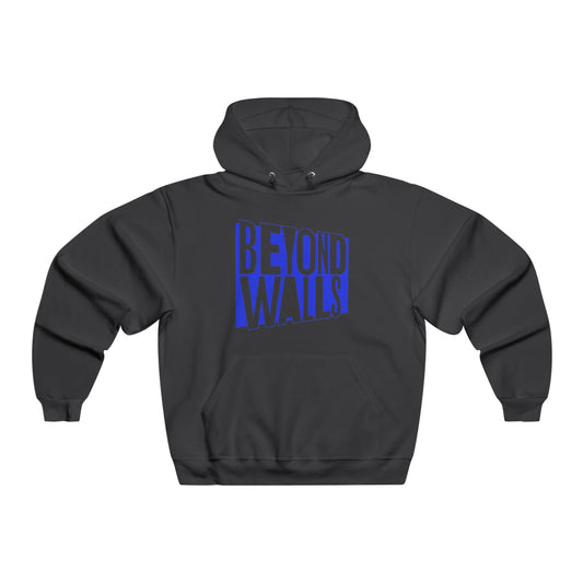 NUBLEND® BEYOND WALLS Hooded Sweatshirt with BLUE Logo