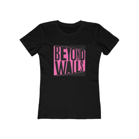 Premium Tee for Women - PINK Logo