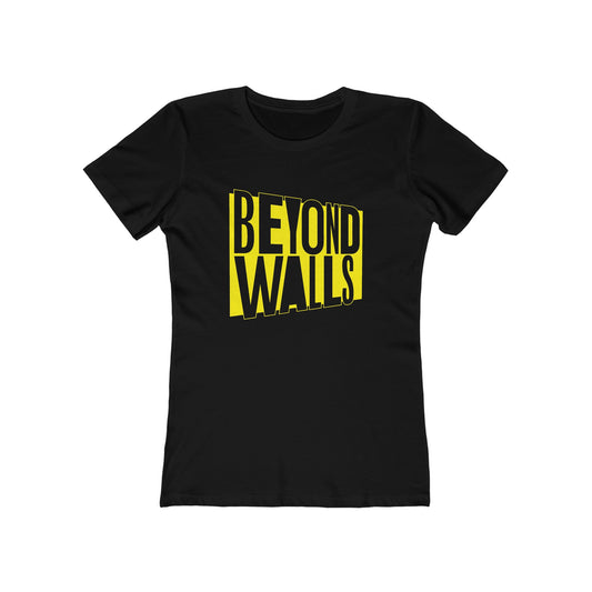 Premium Tee for Women - YELLOW Logo